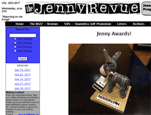 Tablet Screenshot of jennyrevue.com